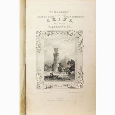 Views Of The Rhine. Vues Du Rhin. Rhein Ansichten