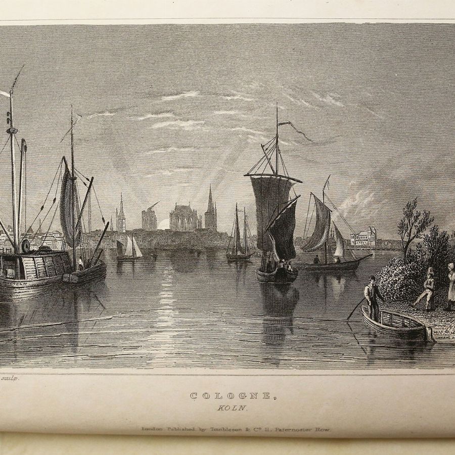 William Tombleson - Views Of The Rhine. Vues Du Rhin. Rhein Ansichten