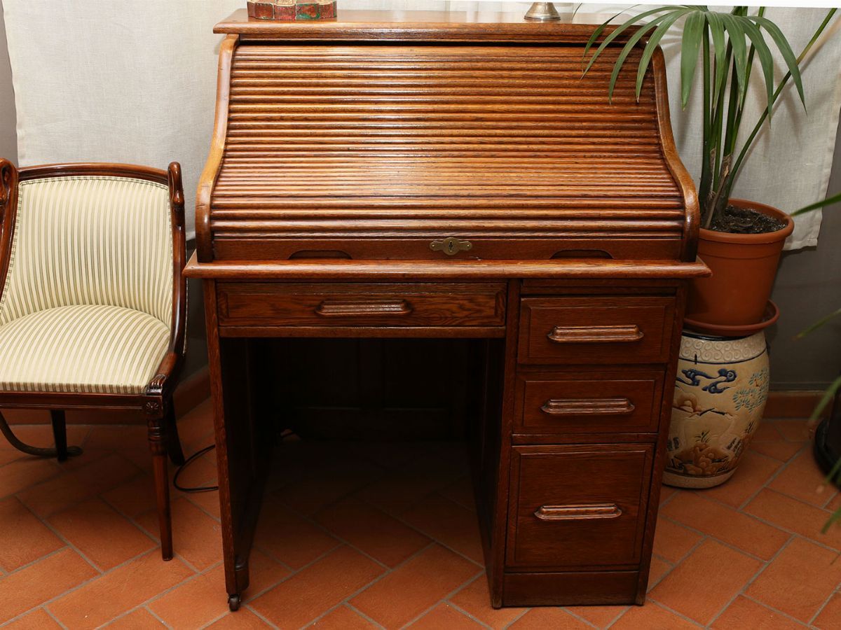 Piccola Scrivania in Rovere