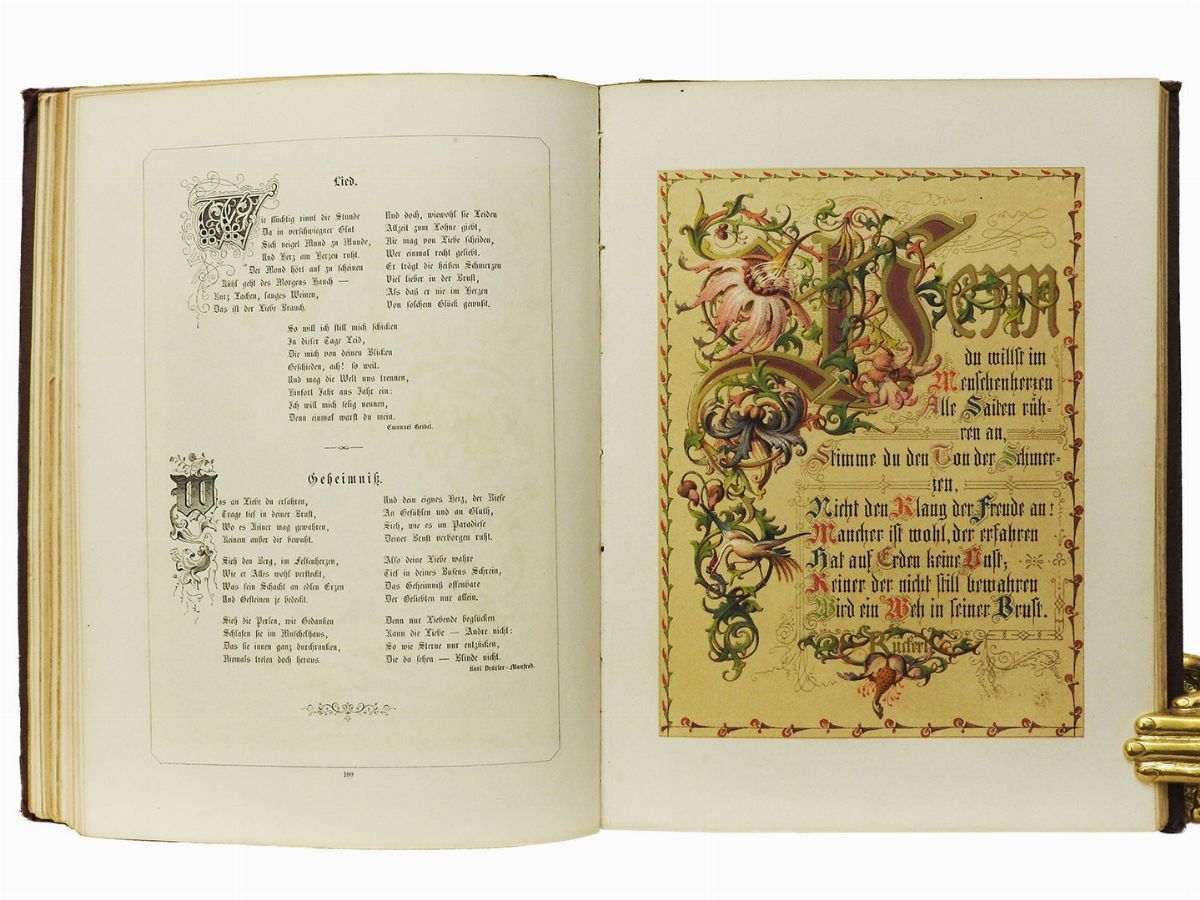 Ludwig Bund - Lieder Der Heimath. Eine Sammlung Der Vorzuglichken Dichtungen Im Bilderschmucke De...