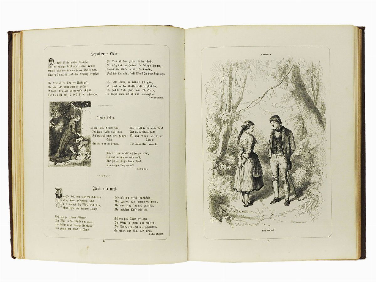 Ludwig Bund - Lieder Der Heimath. Eine Sammlung Der Vorzuglichken Dichtungen Im Bilderschmucke De...