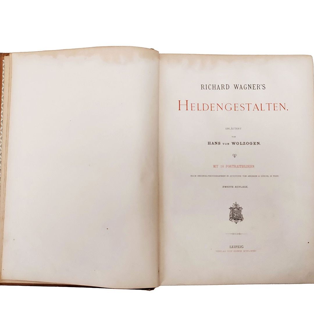 Wolzogen Hans - Wagner Richard - Richard Wagner's Heldengestalten ...