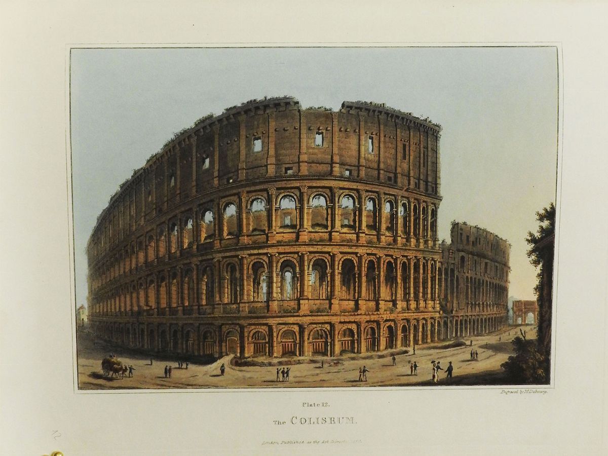 Matthew Dubourg - Views Of The Remains Of Ancient Buildings in Rome, And Its Vicinity ...
