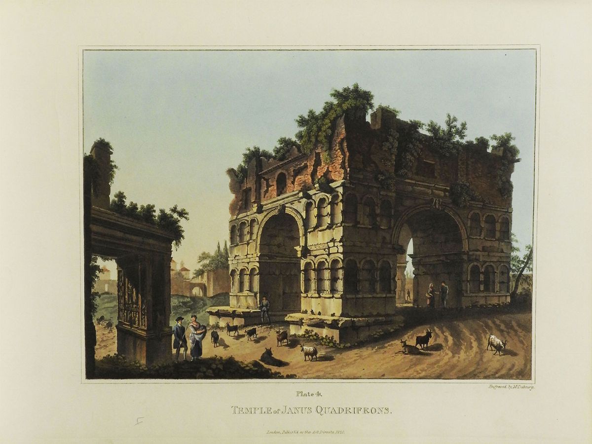 Matthew Dubourg - Views Of The Remains Of Ancient Buildings in Rome, And Its Vicinity ...