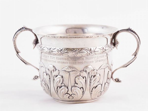 Sterling silver cup, Franklin & Hare