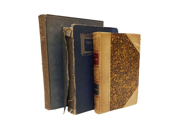 Lotto di libri d'epoca di musica  (XIX/XX secolo)  - Auction The sicilian Library of d'Agata Family - Maison Bibelot - Casa d'Aste Firenze - Milano