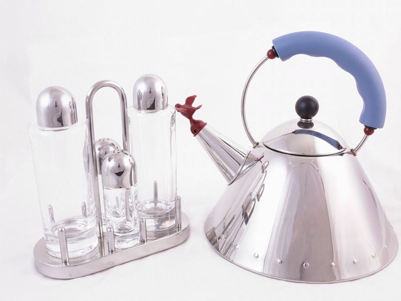 Bollitore e Oliera Alessi