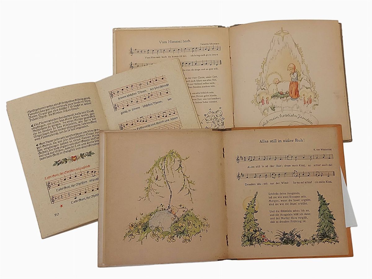 Lotto di Plaquette D'epoca di Musica