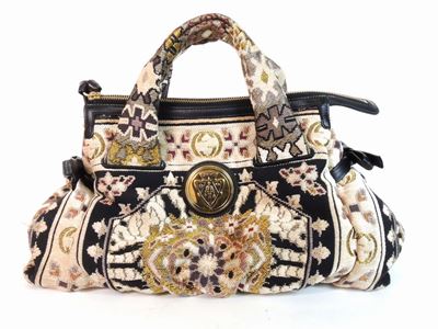 Borsa a Mano in Tessuto Hysteria Tapestry, Gucci
