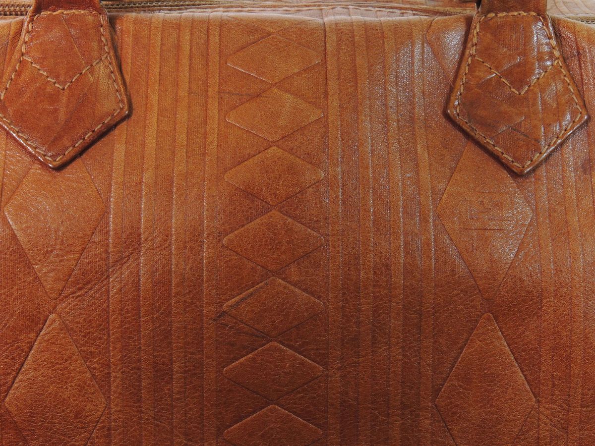 Bauletto in Pelle Marrone, Fendi