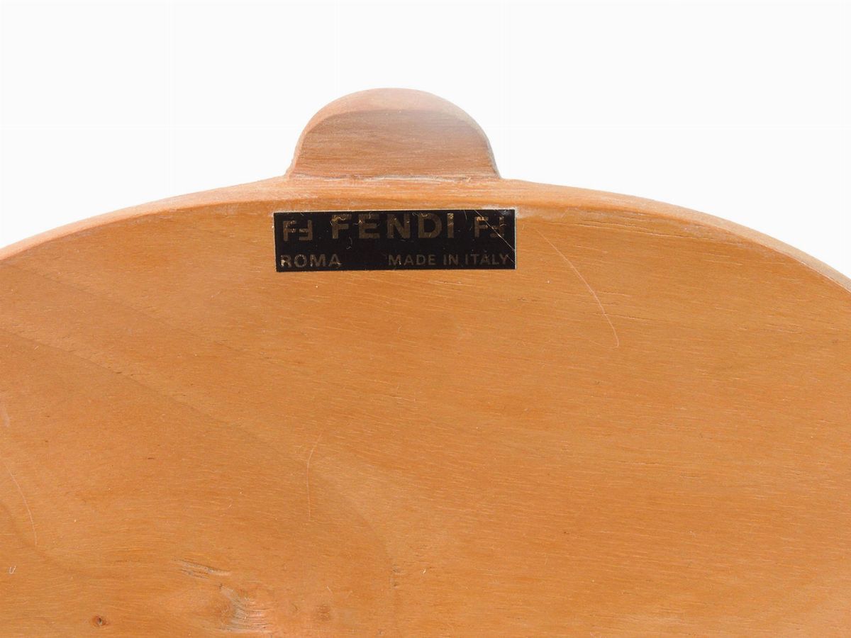 Clutch in Legno, Fendi