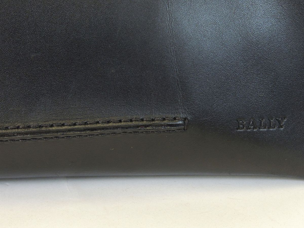 Borsa a Spalla in Pelle Nera, Bally