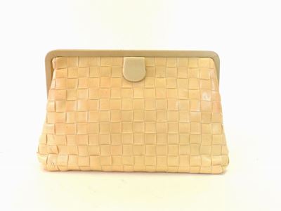 Pochette in Tela Avorio