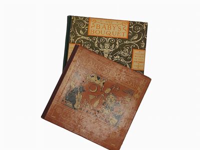 Lotto di Due Libri D'epoca di Musica per Bambini