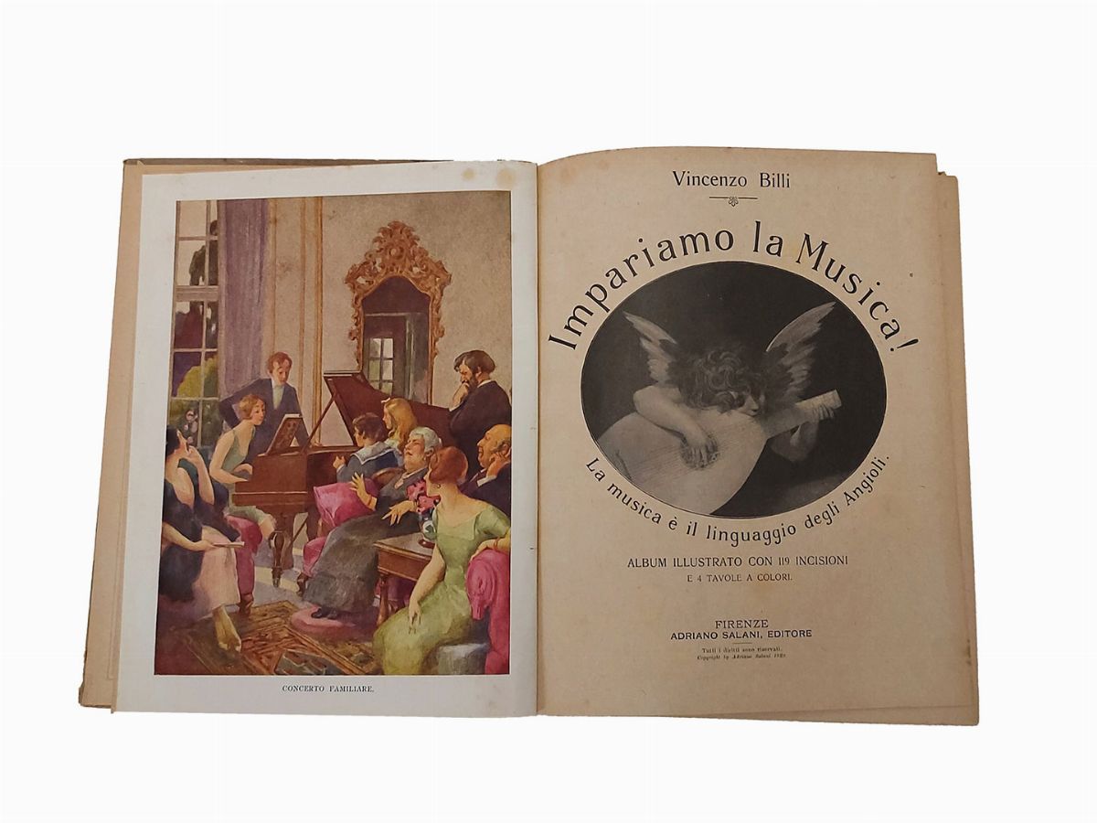 Lotto di Libri D'epoca di Musica per Bambini