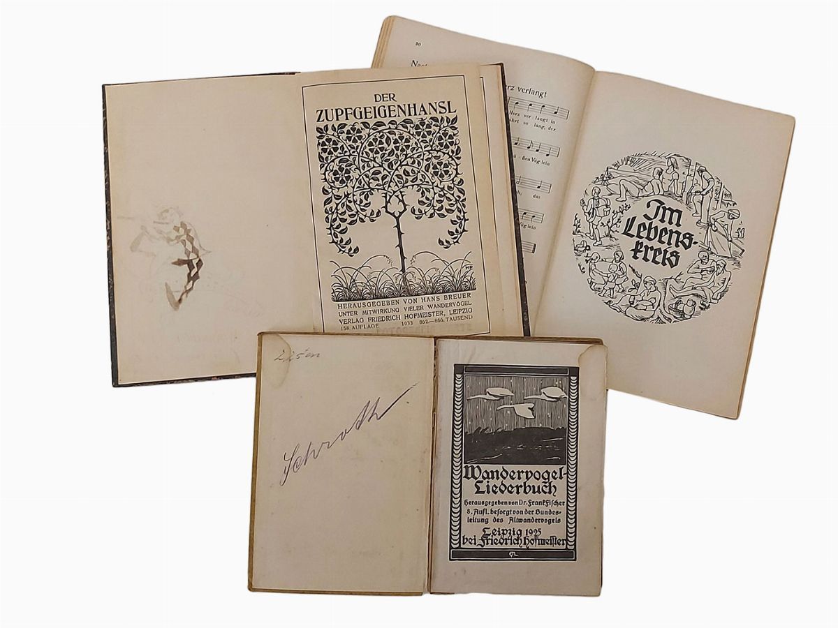 Miscellanea di Plaquette D'epoca di Musica