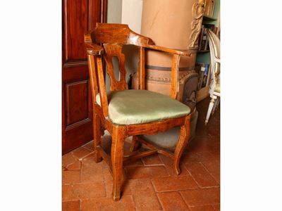 Poltroncina Rustica in Noce
