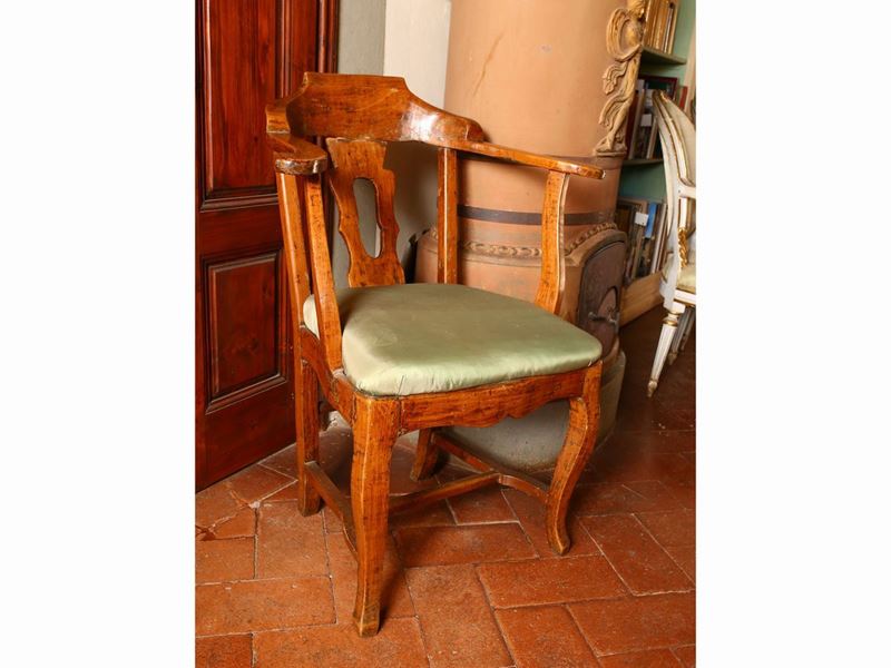 Poltroncina Rustica in Noce