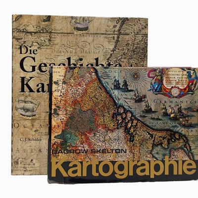 Lotto di Due Libri sulla Cartografia
