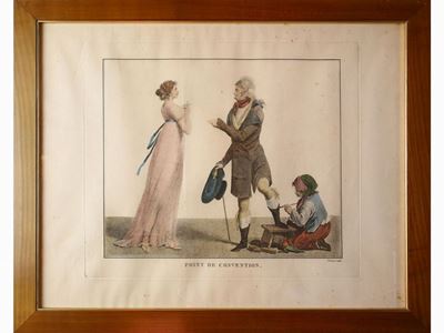Da Carle Vernet, Scene Satiriche