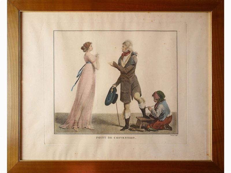 Da Carle Vernet, Scene Satiriche