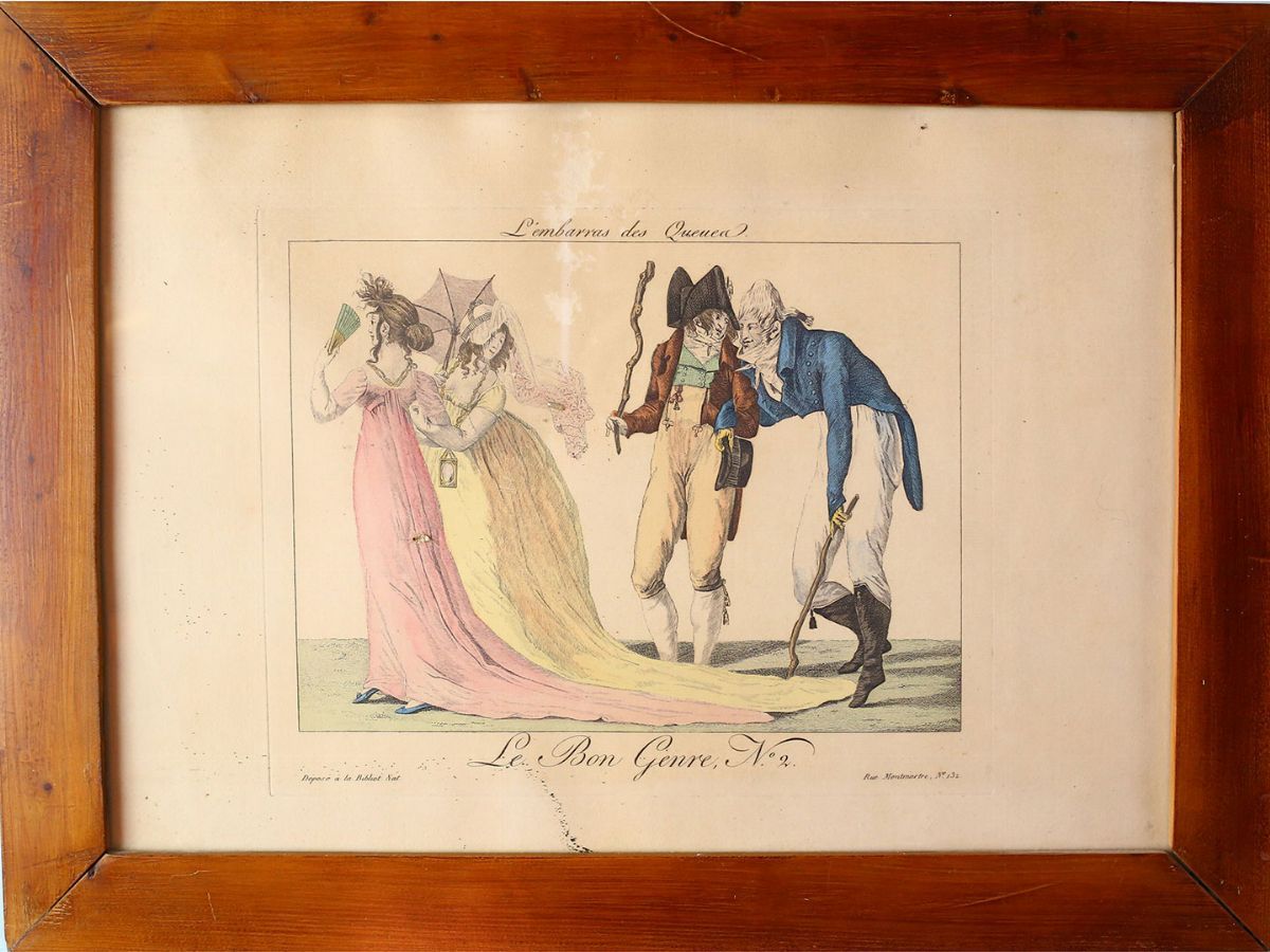 Da Carle Vernet, Scene Satiriche