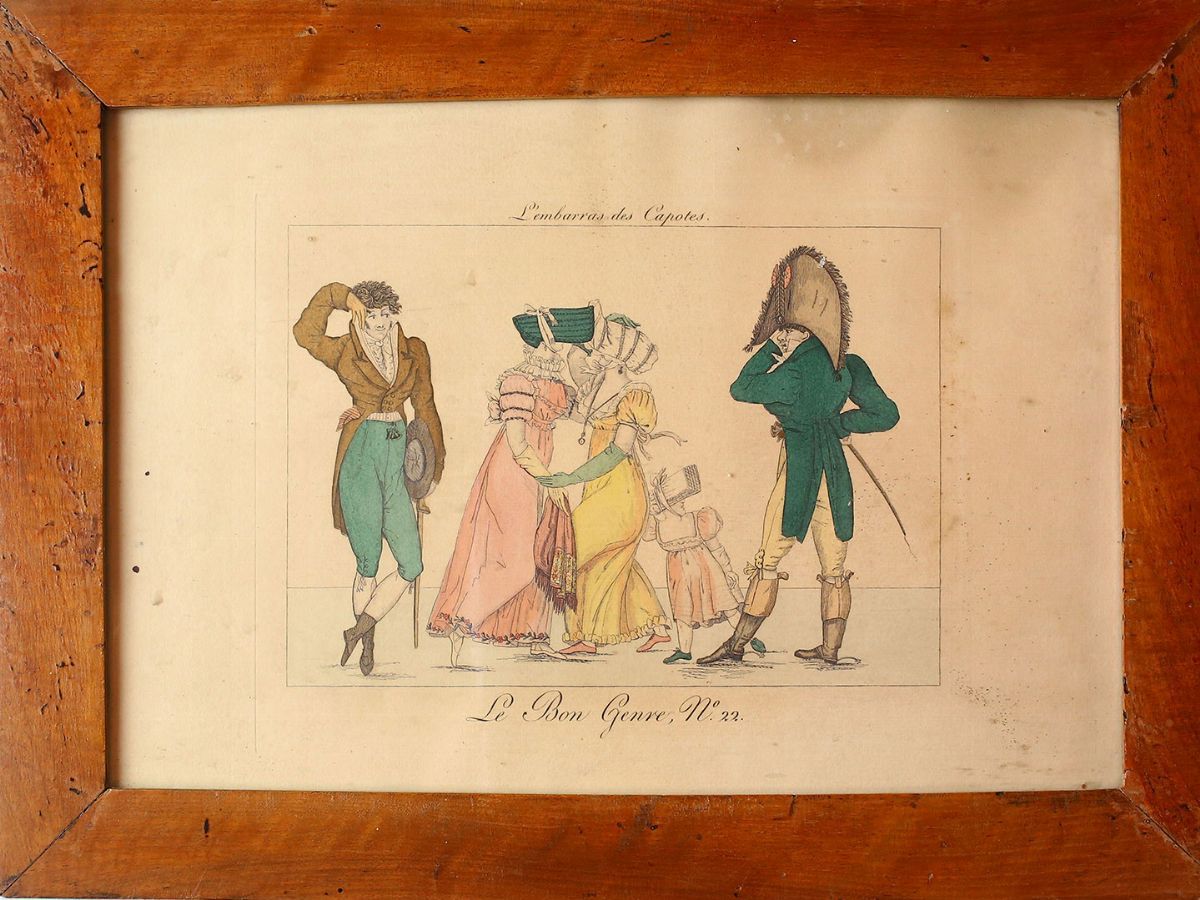 Da Carle Vernet, Scene Satiriche