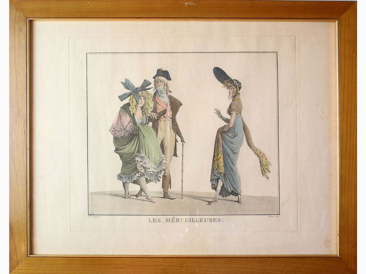 Da Carle Vernet, Scene Satiriche