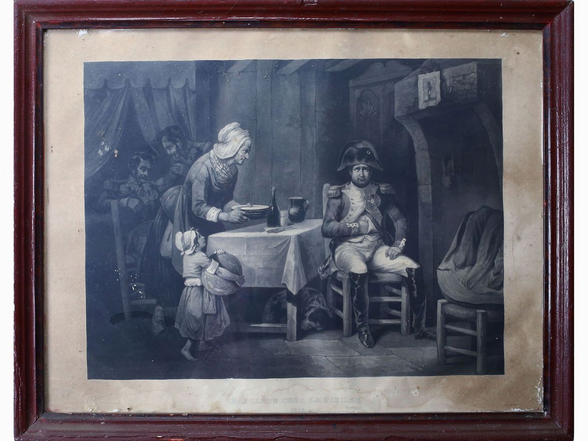 Lotto di Cornici, Stampe e Piccoli Dipinti D'epoca