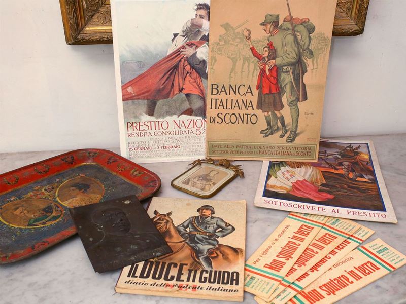 Lotto di Curiosità di Epoca Fascista