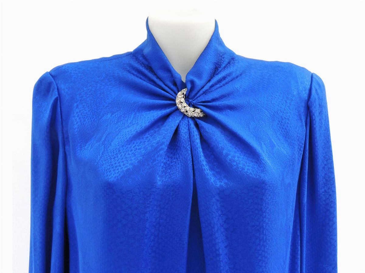 Abito in Seta Blu, Mila Schön