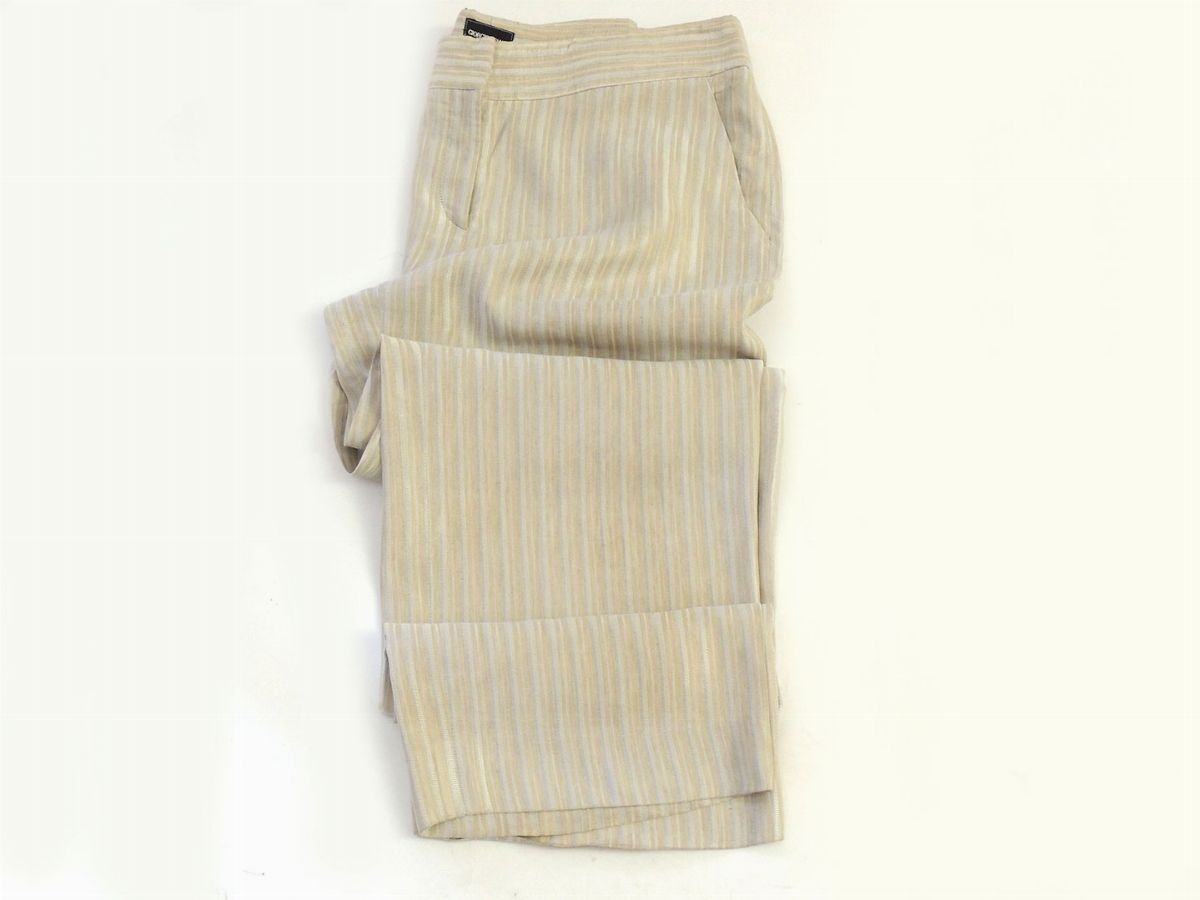 Completo in Lino Gessato, Giorgio Armani
