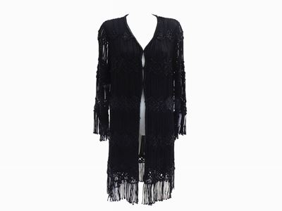 Soprabito in Viscosa Nera, Giorgio Armani