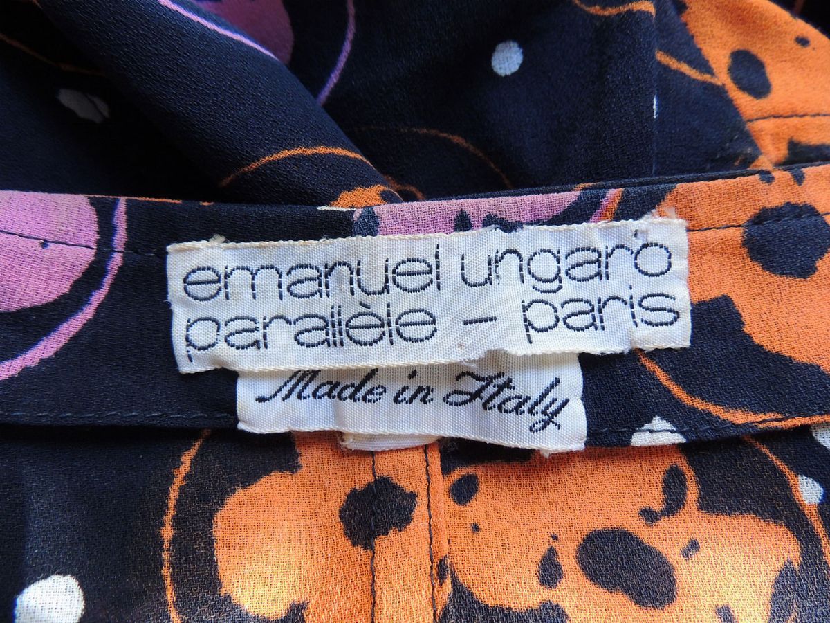 Completo in Cotone Nero, Emanuel Ungaro Parallèle