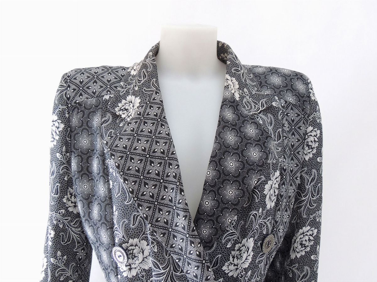 Completo in Cotone a Fantasia Floreale, Christian Lacroix
