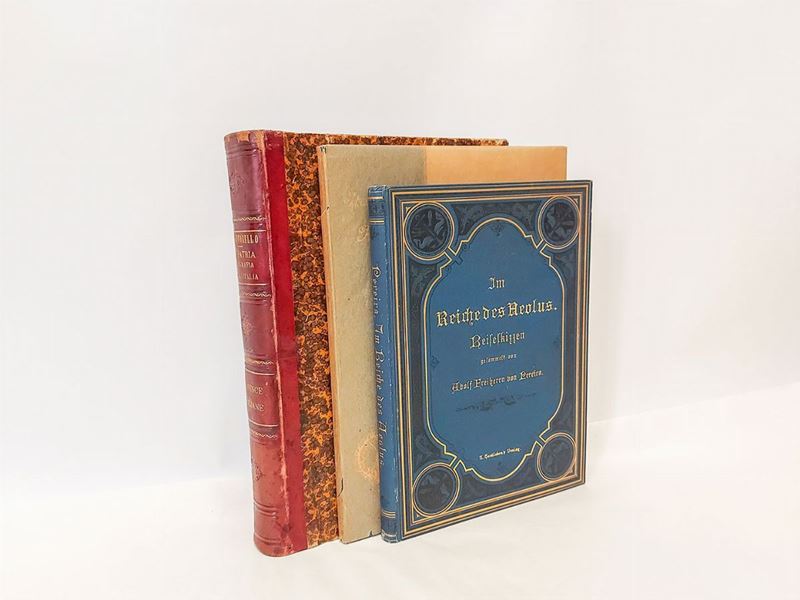 Lotto di Tre Libri D'epoca sulla Sicilia