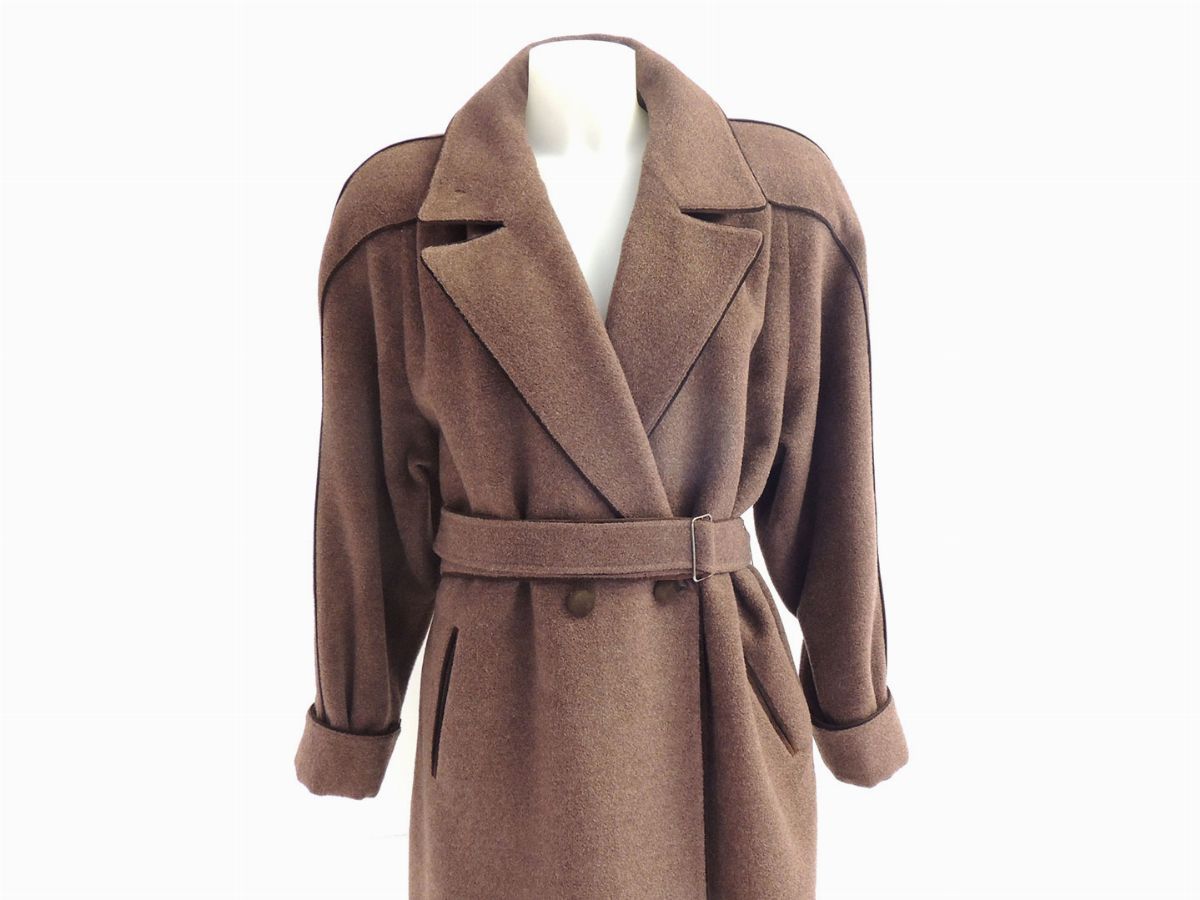 Cappotto in Lana Marrone, Beltrami