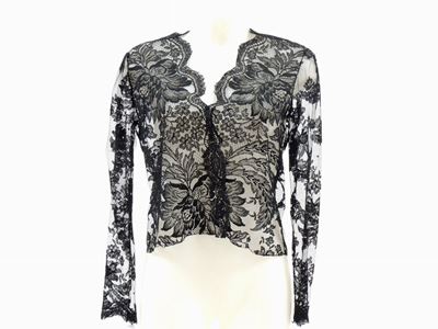 Camicia in Pizzo Nero