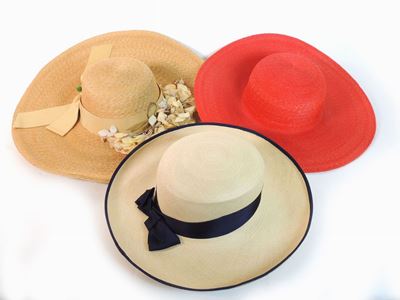 Lotto di Cappelli in Paglia