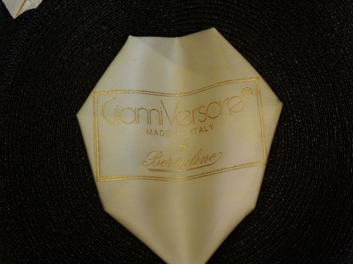Due Cappelli in Paglia, Gianni Versace By Borsalino