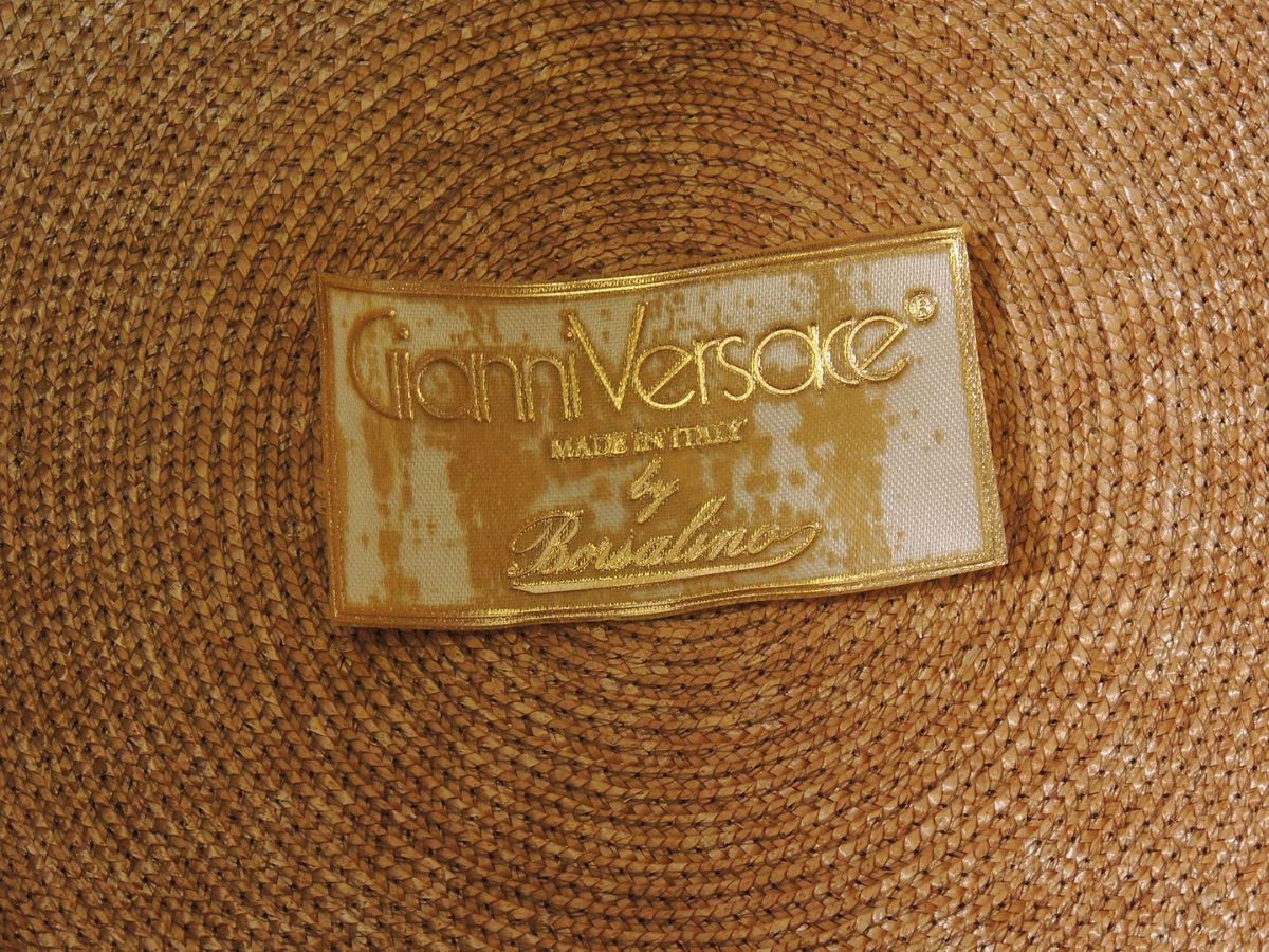 Due Cappelli in Paglia, Gianni Versace By Borsalino