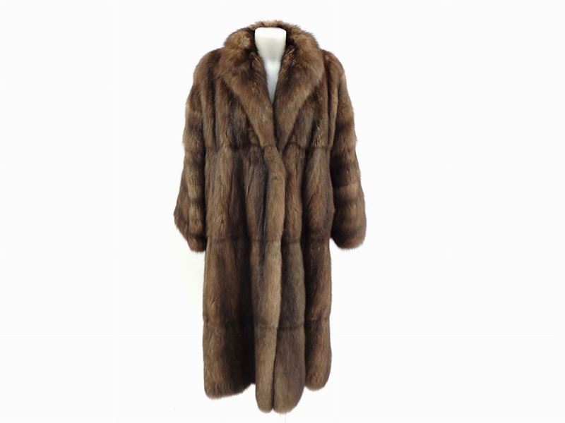 Cappotto in Pelliccia di Zibellino, De Carlis