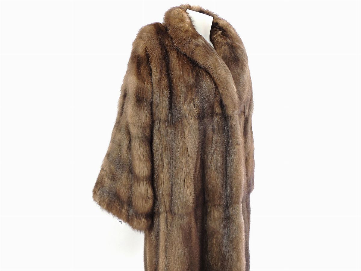 Cappotto in Pelliccia di Zibellino, De Carlis