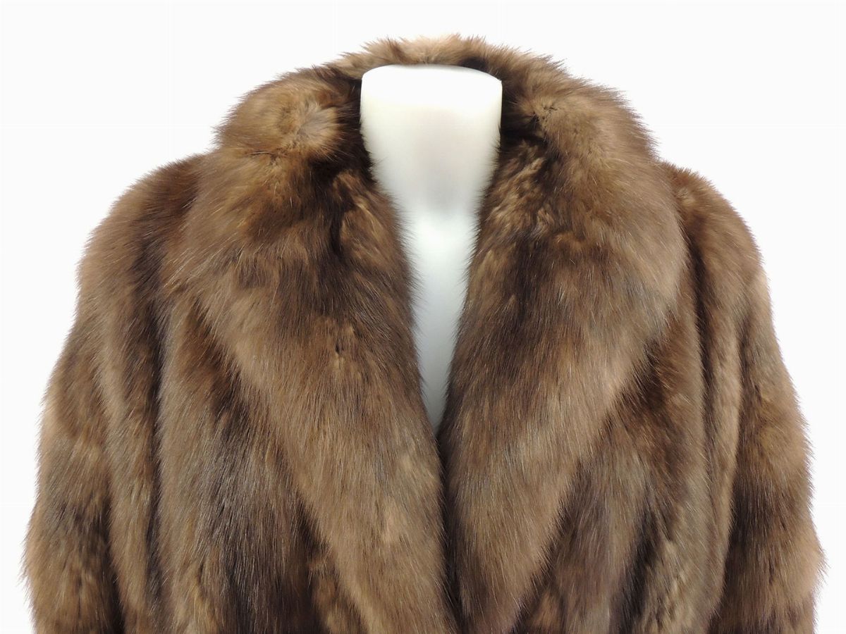 Cappotto in Pelliccia di Zibellino, De Carlis