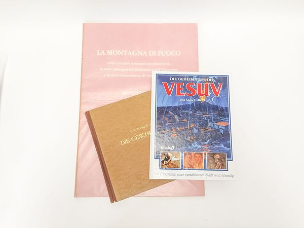 Miscellany of books on Vesuvius