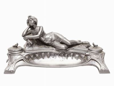 Grande Calamaio in Peltro