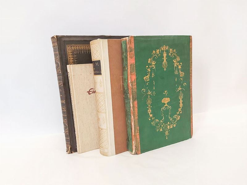 Lotto di Libri D'epoca su Roma