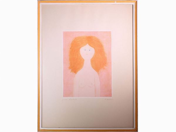 Antonio Bueno : Female nude  ((1918-1984))  - Auction Modern and Contemporary Art - Maison Bibelot - Casa d'Aste Firenze - Milano