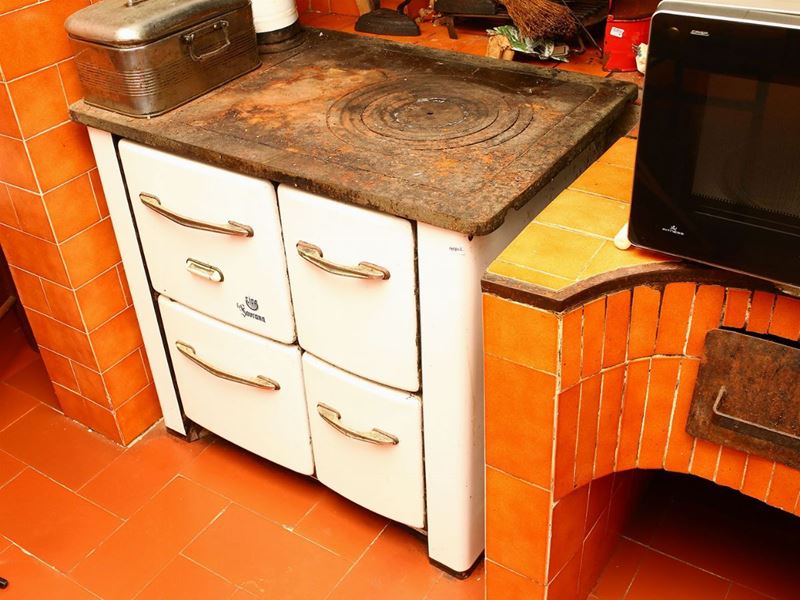 Cucina Economica in Smalto Bianco Fiar la Sovrana