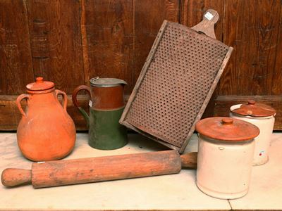 Lotto di Accessori e Curiosità D'epoca da Cucina